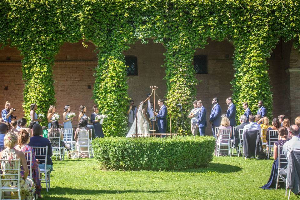 Loggia Garden Ceremony