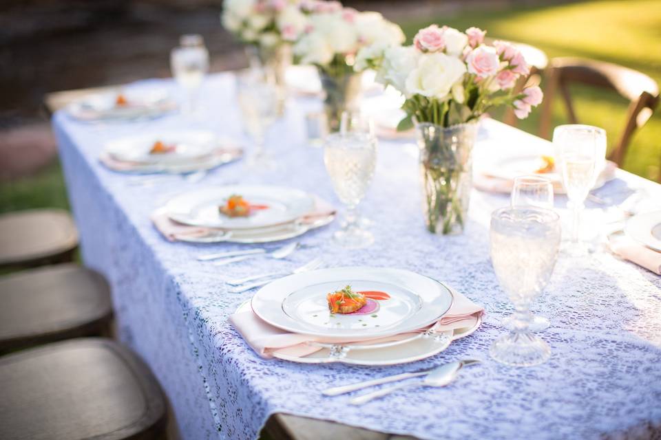 Elegant table setting