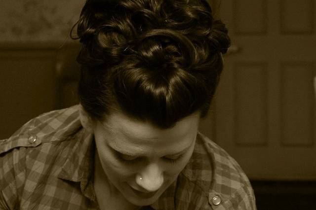 Braided updo