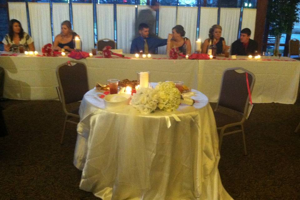 Sweetheart table