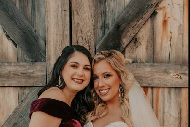 Bride & Maid of Honor