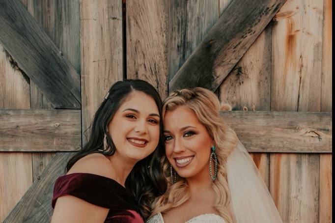 Bride & Maid of Honor