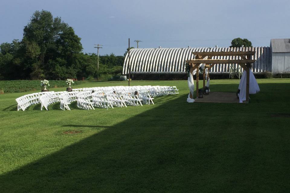 Outside ceremony