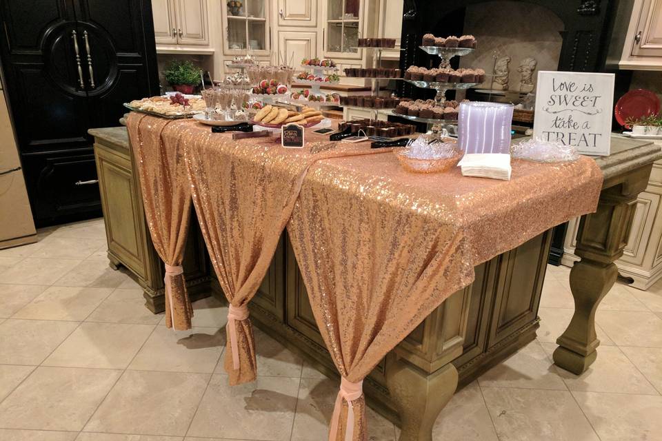 Dessert table