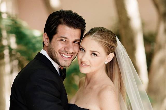 The happy couple