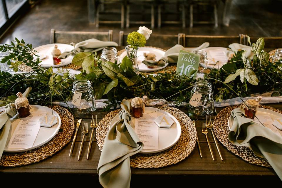 Table Setting - Etched in Time