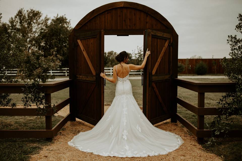 Ceremony Barn Doors