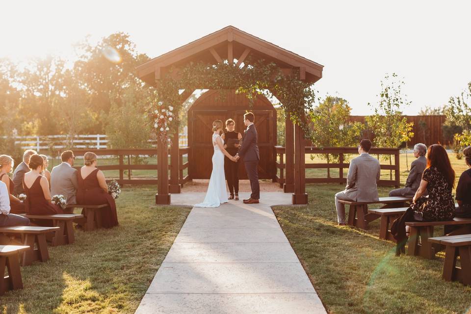 Ceremony site