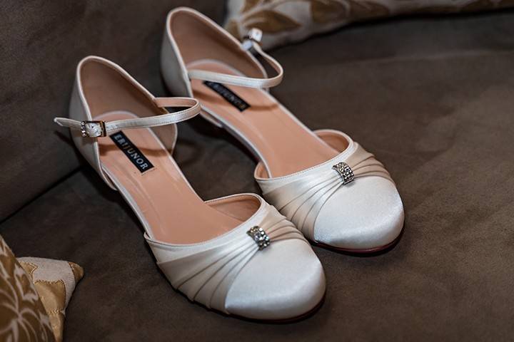 Bride's shoes