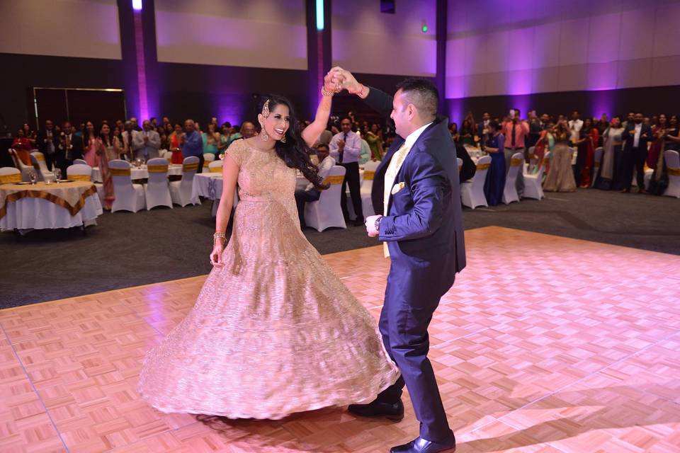 Couple on Dance Floor