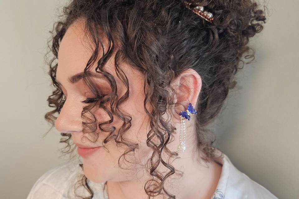 Curly Updo