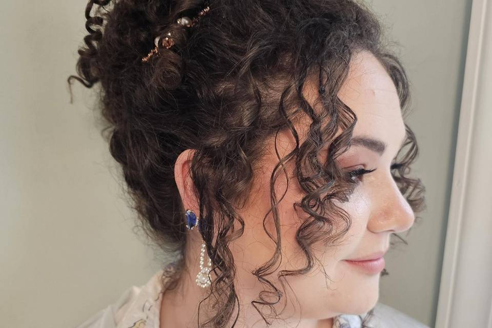 Curly Updo