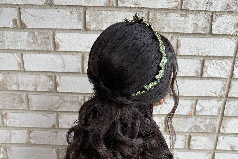 Quinceañera Hair
