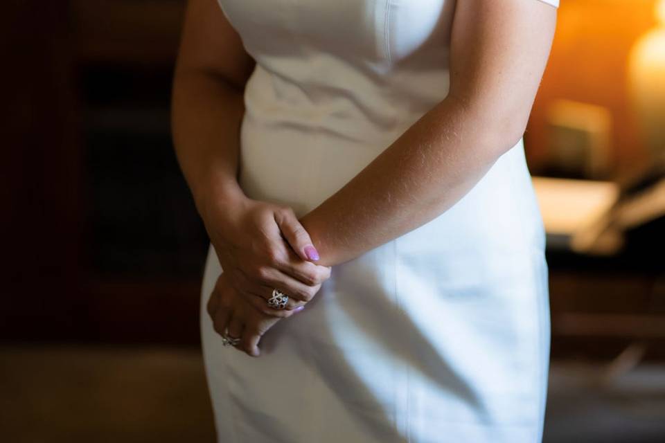 Bride hair and makeup