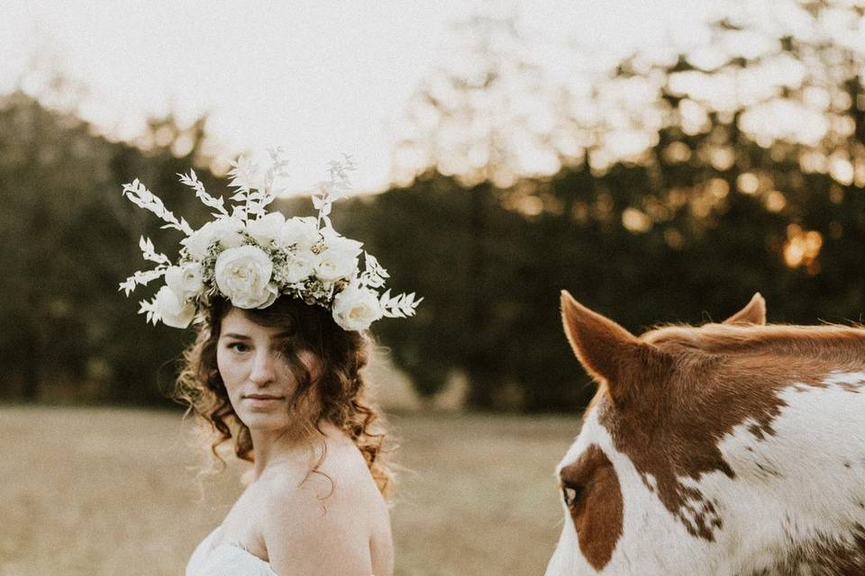 Flower crown - Robyn Lindsey Photography