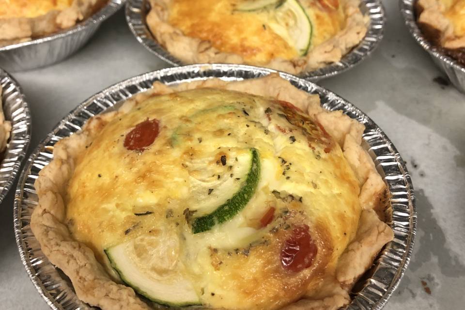 Personal Quiche for Brunch