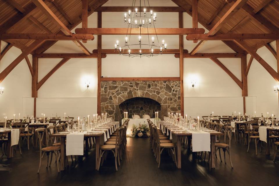 The dining room