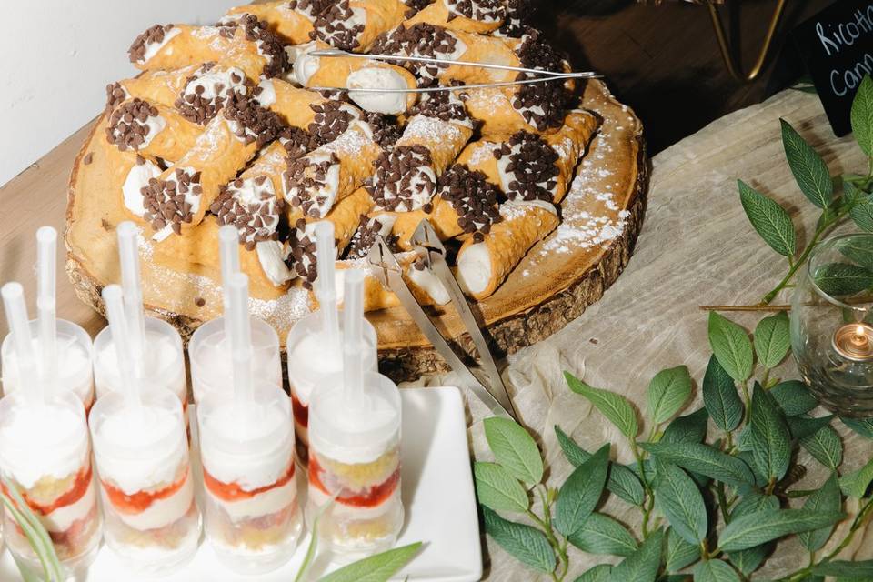 Dessert table