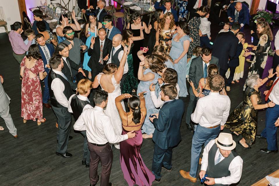 The dance floor