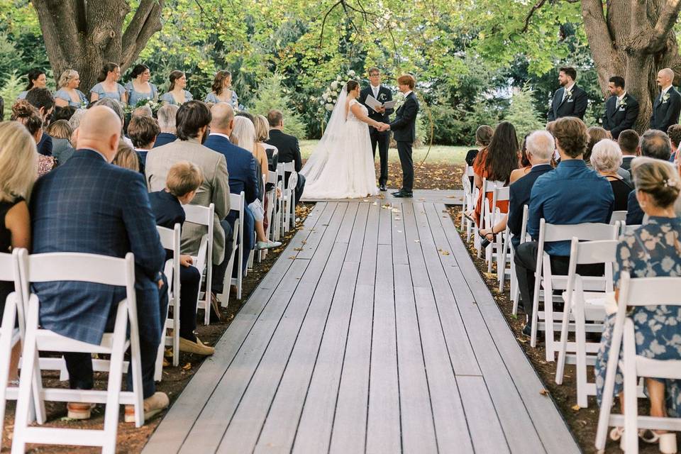 The ceremony