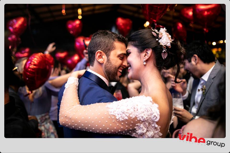 First dance close up