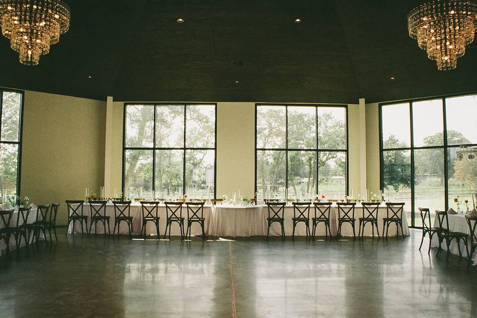 Reception building