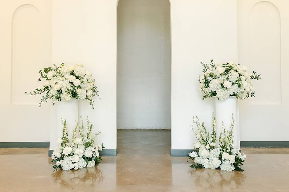 Indoor chapel space