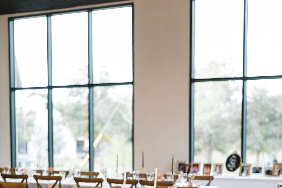 Reception building