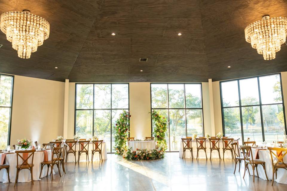 Reception building