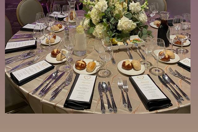 Floral table decor