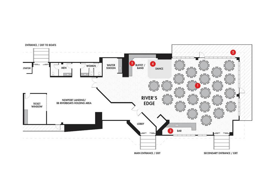 Flexible floorplan