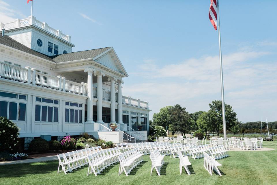 Outside ceremony