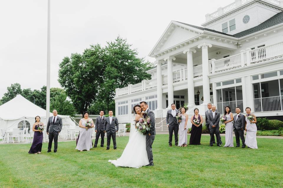 Outside Ceremony along water