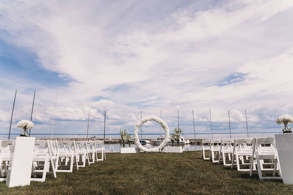 Outside ceremony