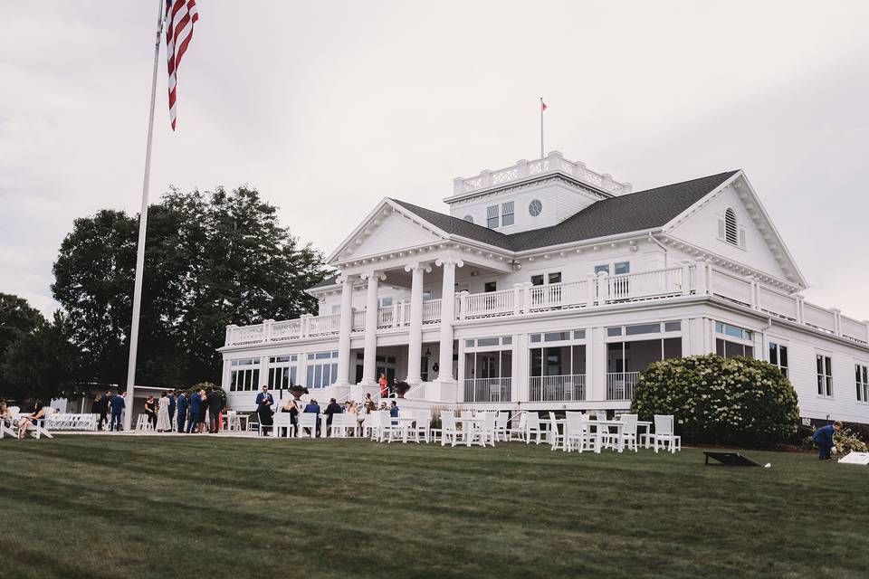 Outside ceremony