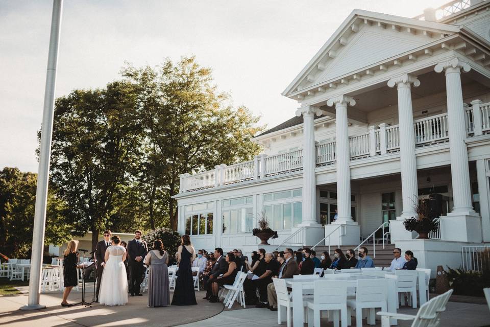 Outside ceremony