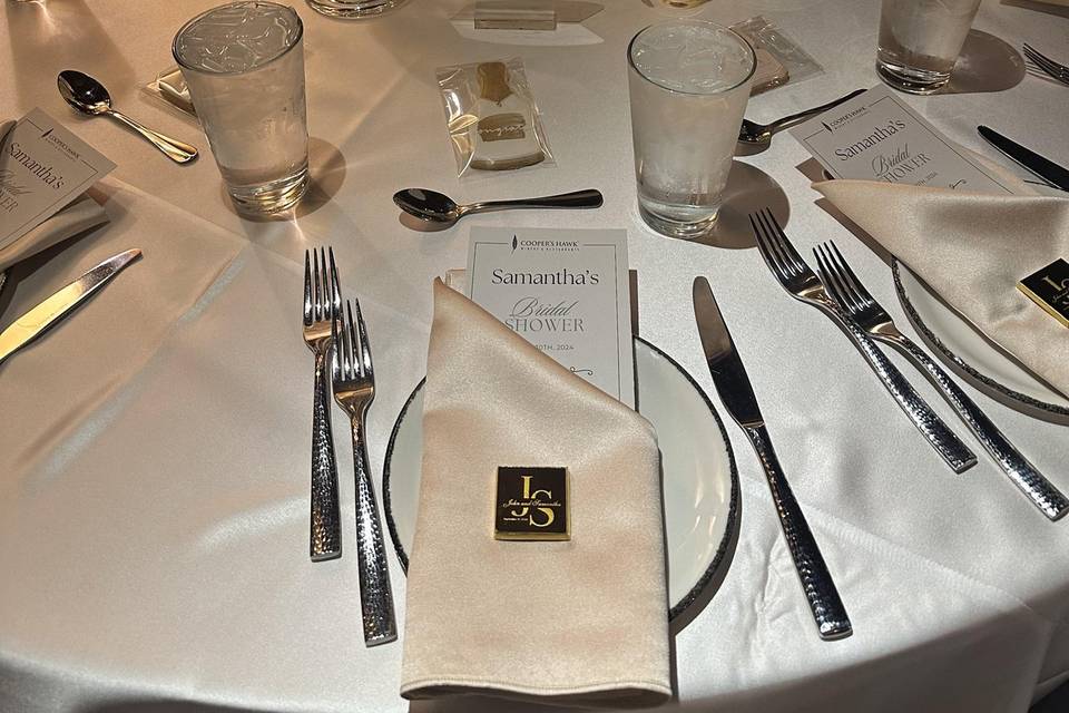All White Bridal Shower