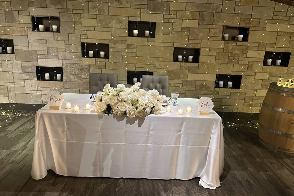All White Bridal Shower