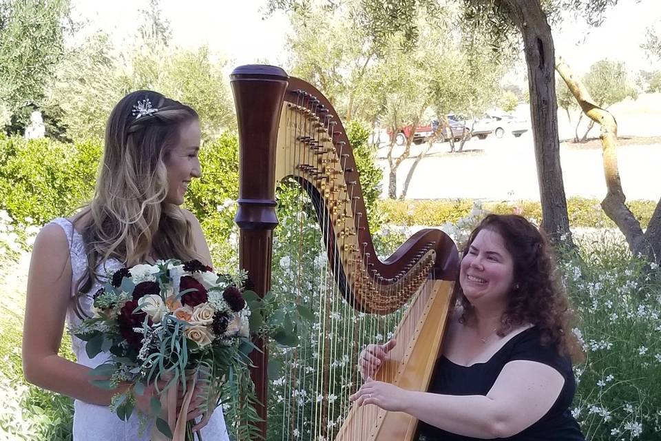 Beverly Arnold, Harpist
