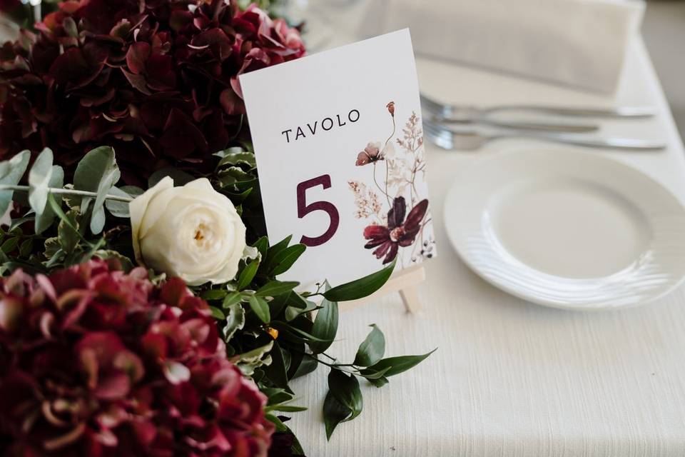 Table setup
