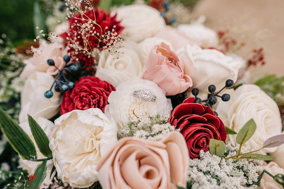 Detailed Bridal Bouquet