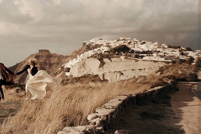 Santorini Elopement