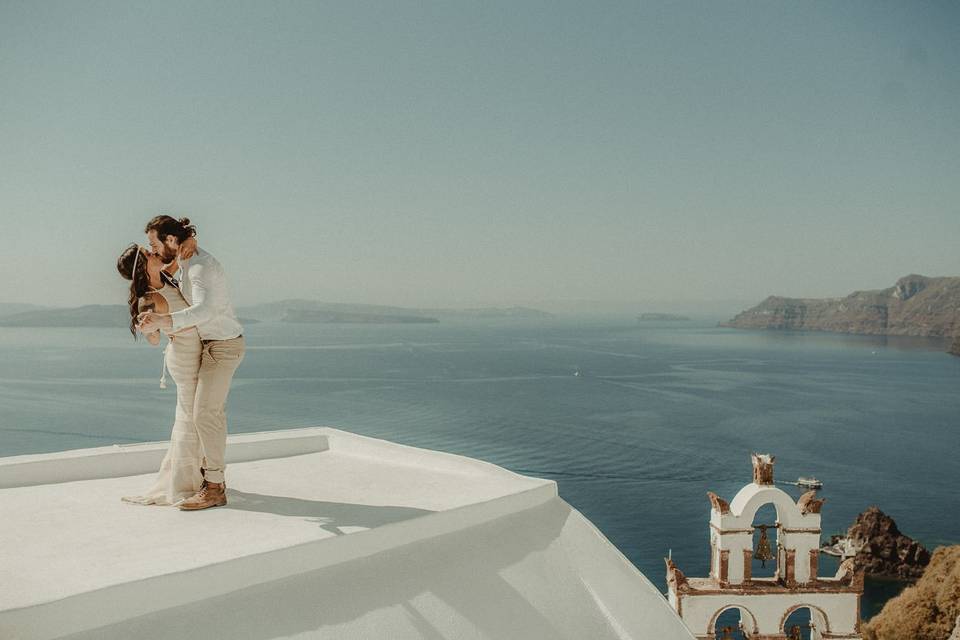 Wedding in Santorini