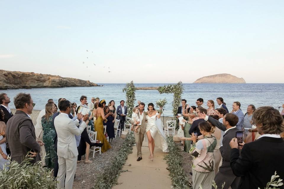 Beach Wedding in Serifos