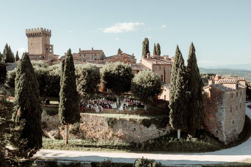 Wedding Ceremony in Tuscany