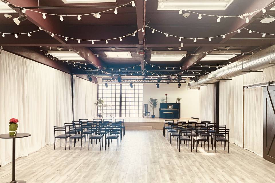 Small ceremony room
