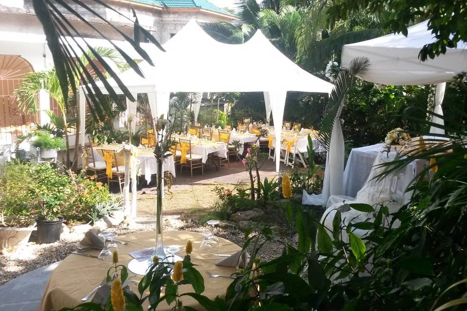 Garden wedding