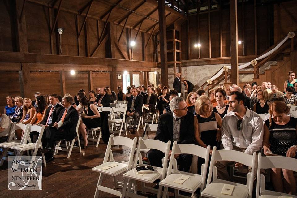 E.I Barn interior