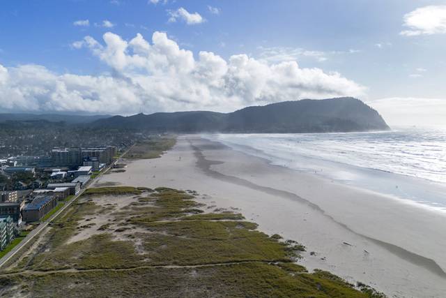 Drone View Seaside Beach