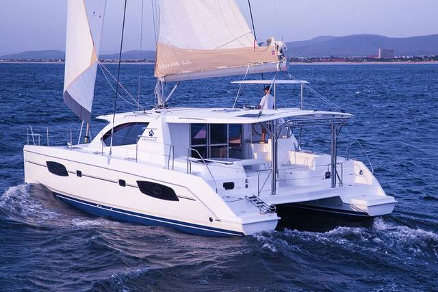Luxury catamaran